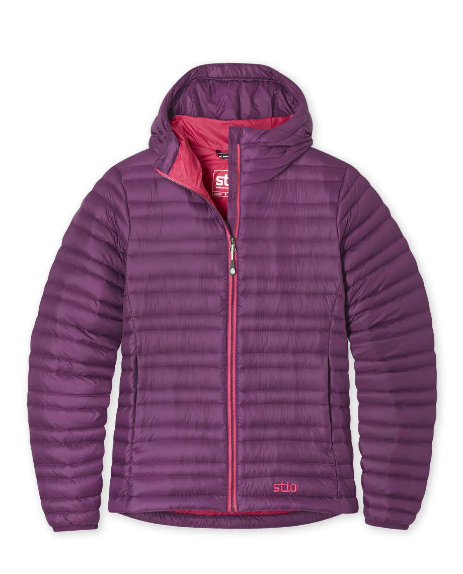 Stio WOMEN'S PINION DOWN HOODED JACKET – The Backpackers Shop