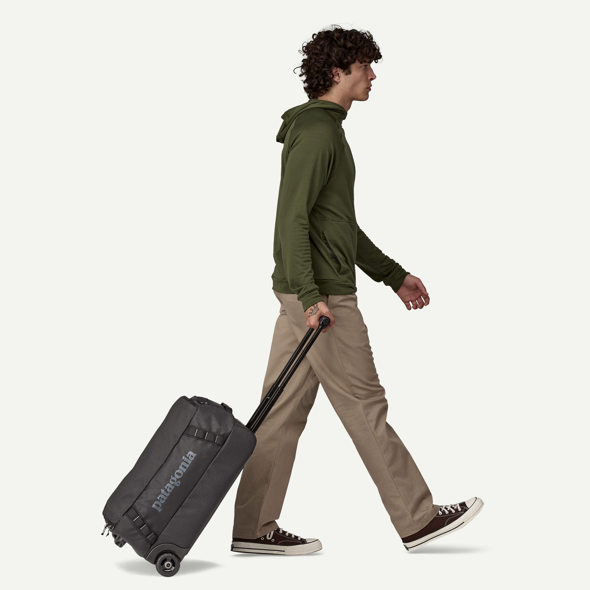 Patagonia Black Hole Wheeled 40L Duffel Noble Grey Patagonia Black Hole Wheeled 40L Duffel Noble Grey