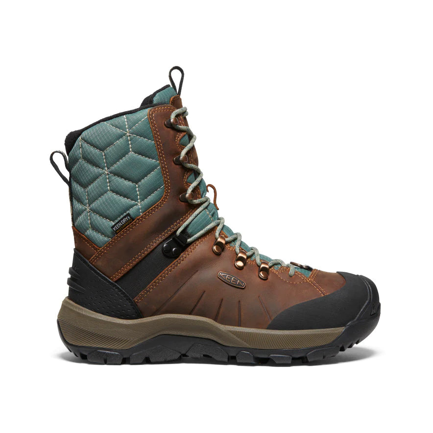 KEEN Revel 4 Polar Mid – Waterdichte Sneeuwlaars Voor Heren, Geïsoleerd Tot -32°C, Met KEEN.DRY Membraan En Ijzig Zoolprofiel