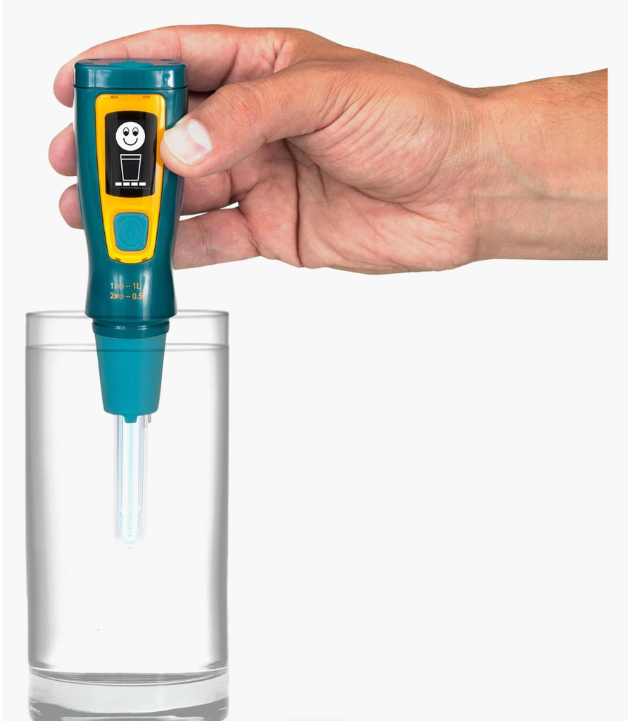 Steripen Ultra Mini – Purificateur D'eau UV Rechargeable, Petit, Bleu – Idéal Pour Voyages Et Trekking