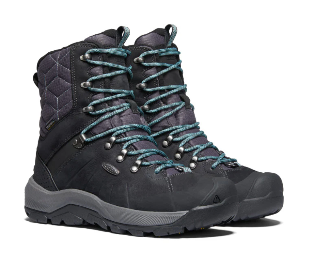 KEEN Revel 4 Polar Mid Height Waterproof for Women Snow Boot, Black Port Grey, 39 EU KEEN Revel 4 Polar Mid Height Waterproof for Women Snow Boot, Black Port Grey, 39 EU