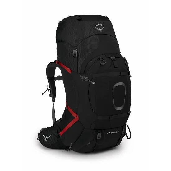 Osprey Aether Plus 70, Black / S/M