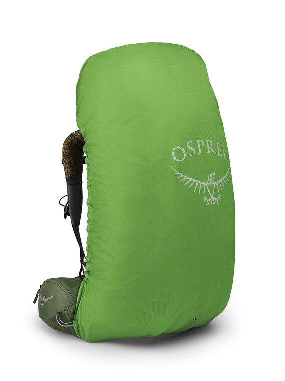 osprey atmos ag 65 with north face sleeping bag Backpack Unity Blue / S gravity suspension What sleeping bag fits in