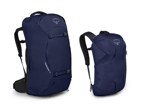 70l backpack osprey Fairview Women's Travel Backpack, Night Jungle Blue : Clothing, Shoes & Jewelry tuned fit Aether Pro 70 Backpack Osprey